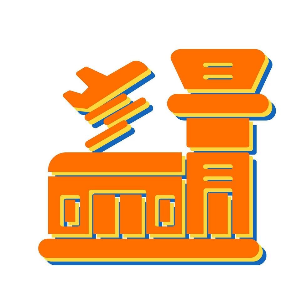 icono de vector de aeropuerto