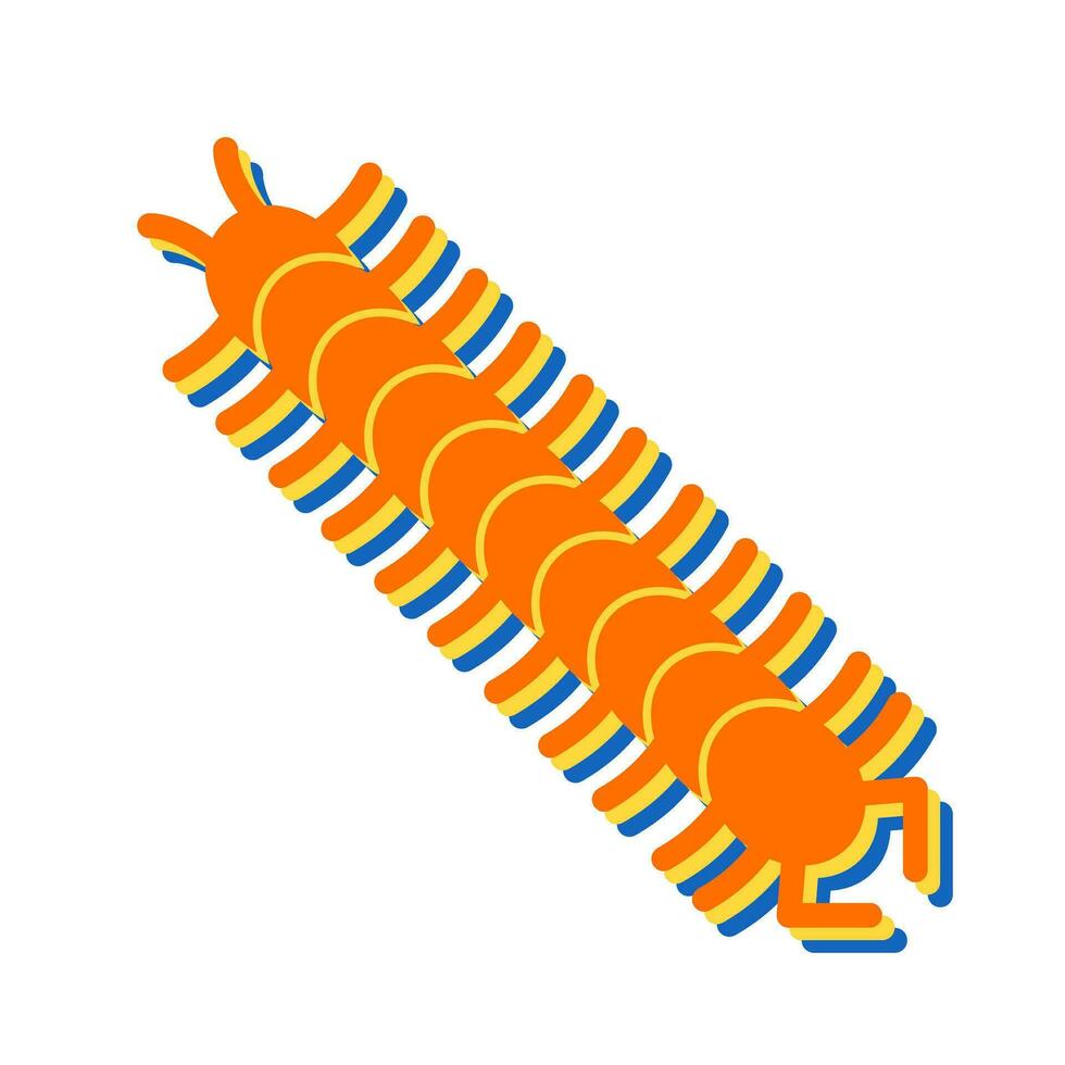 Centipede Vector Icon