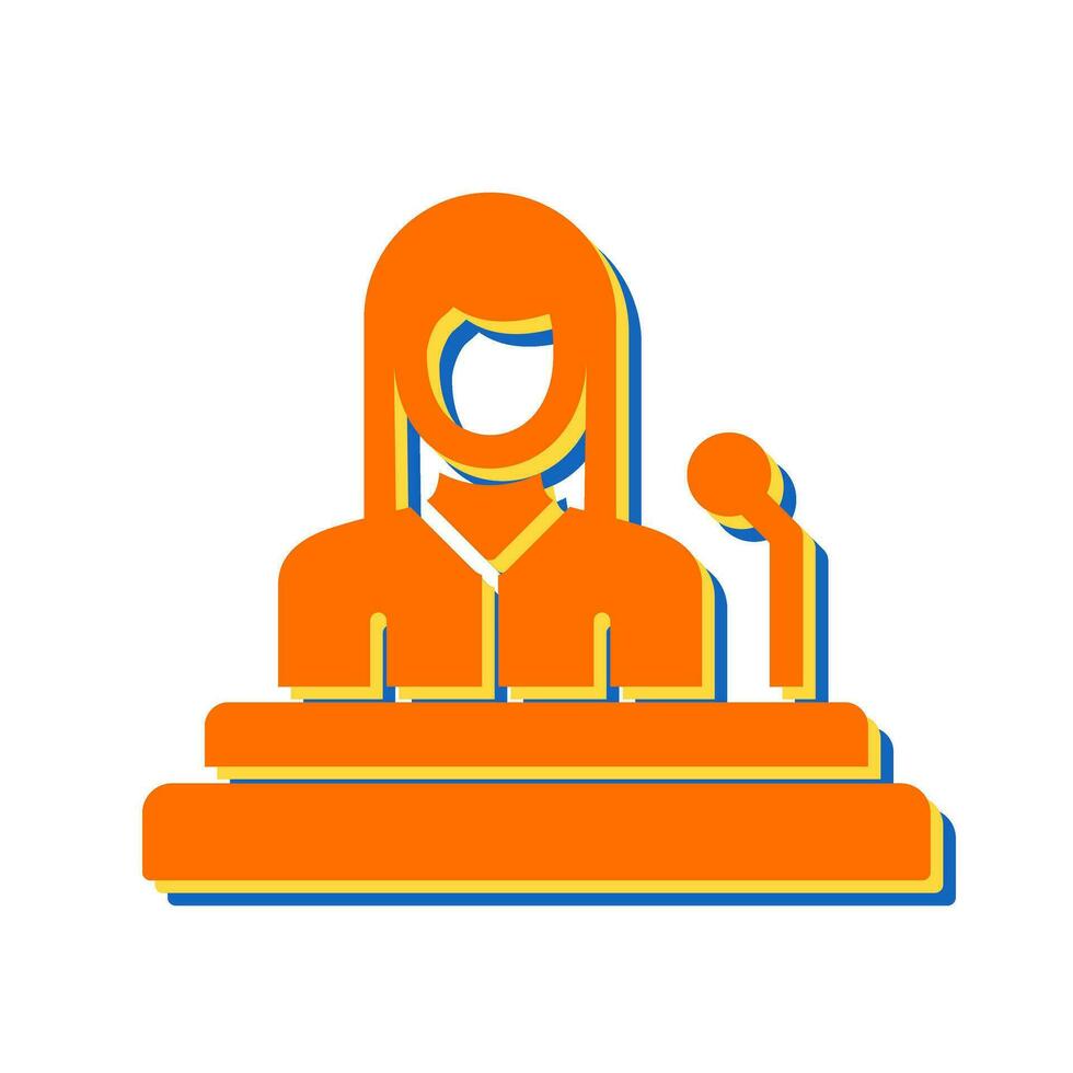 Lectern Vector Icon