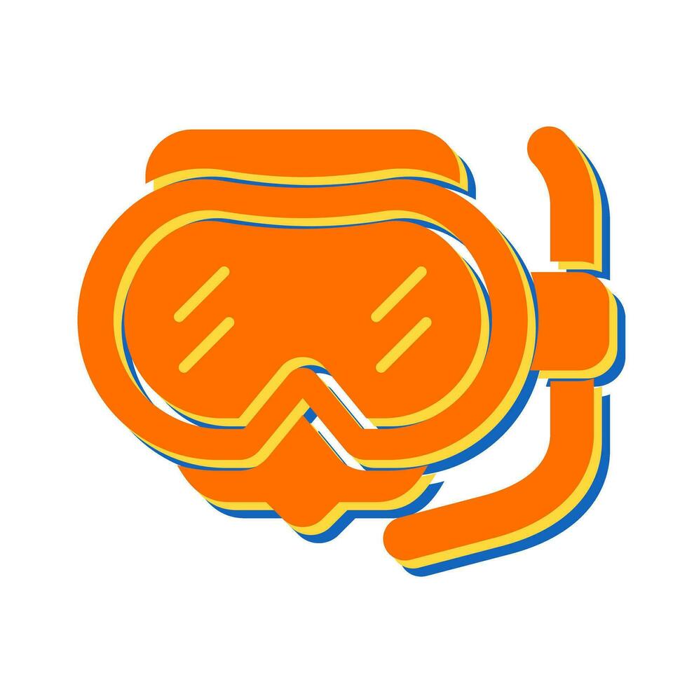 Diving Mask Vector Icon