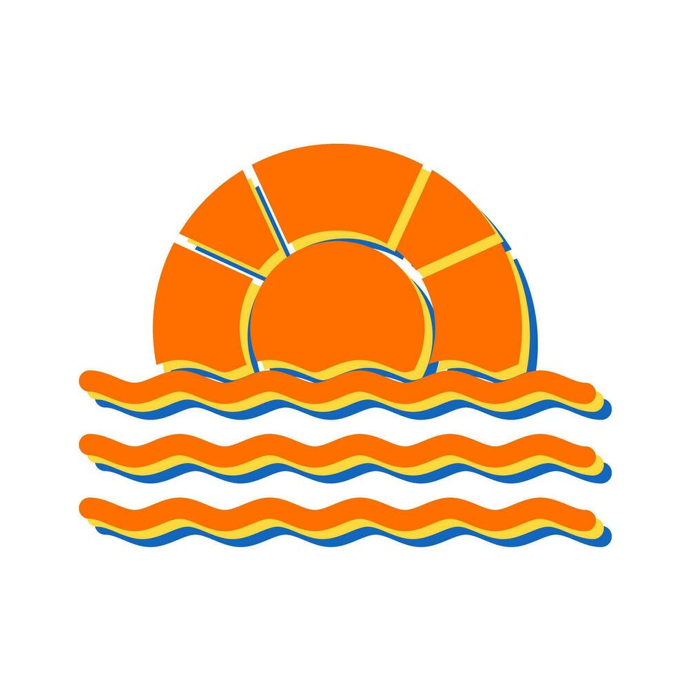 Float Vector Icon