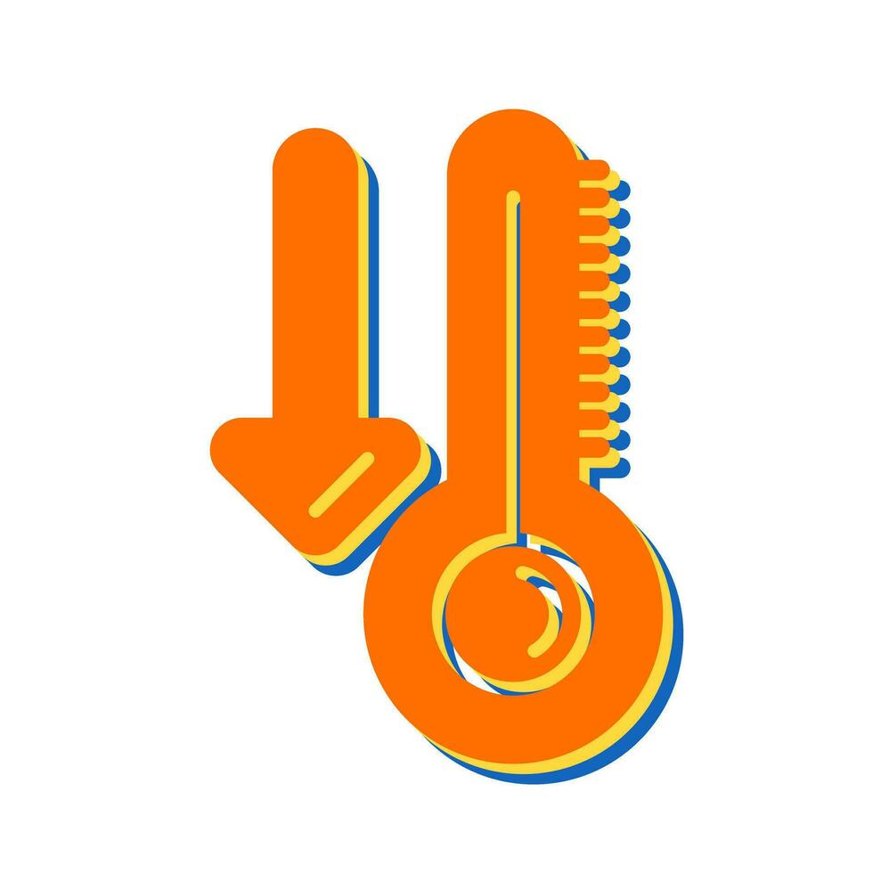 Low Temperature Vector Icon
