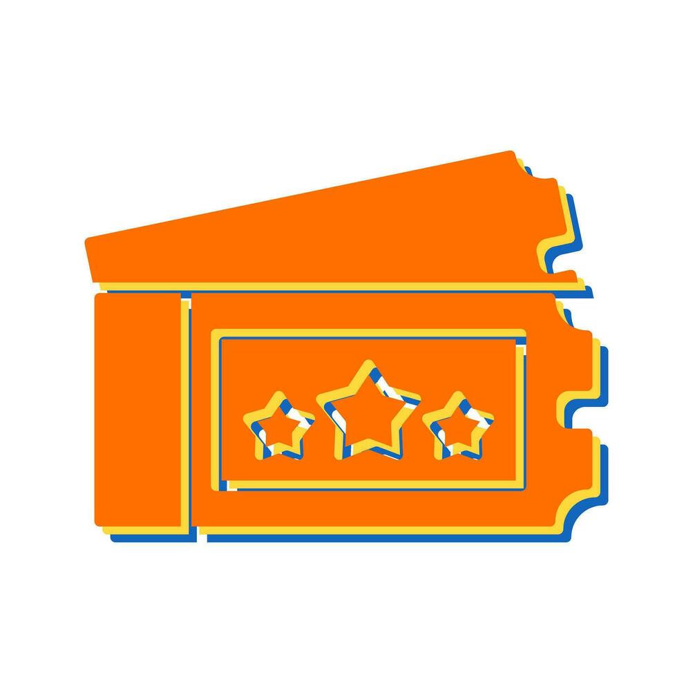 Ticket Vector Icon