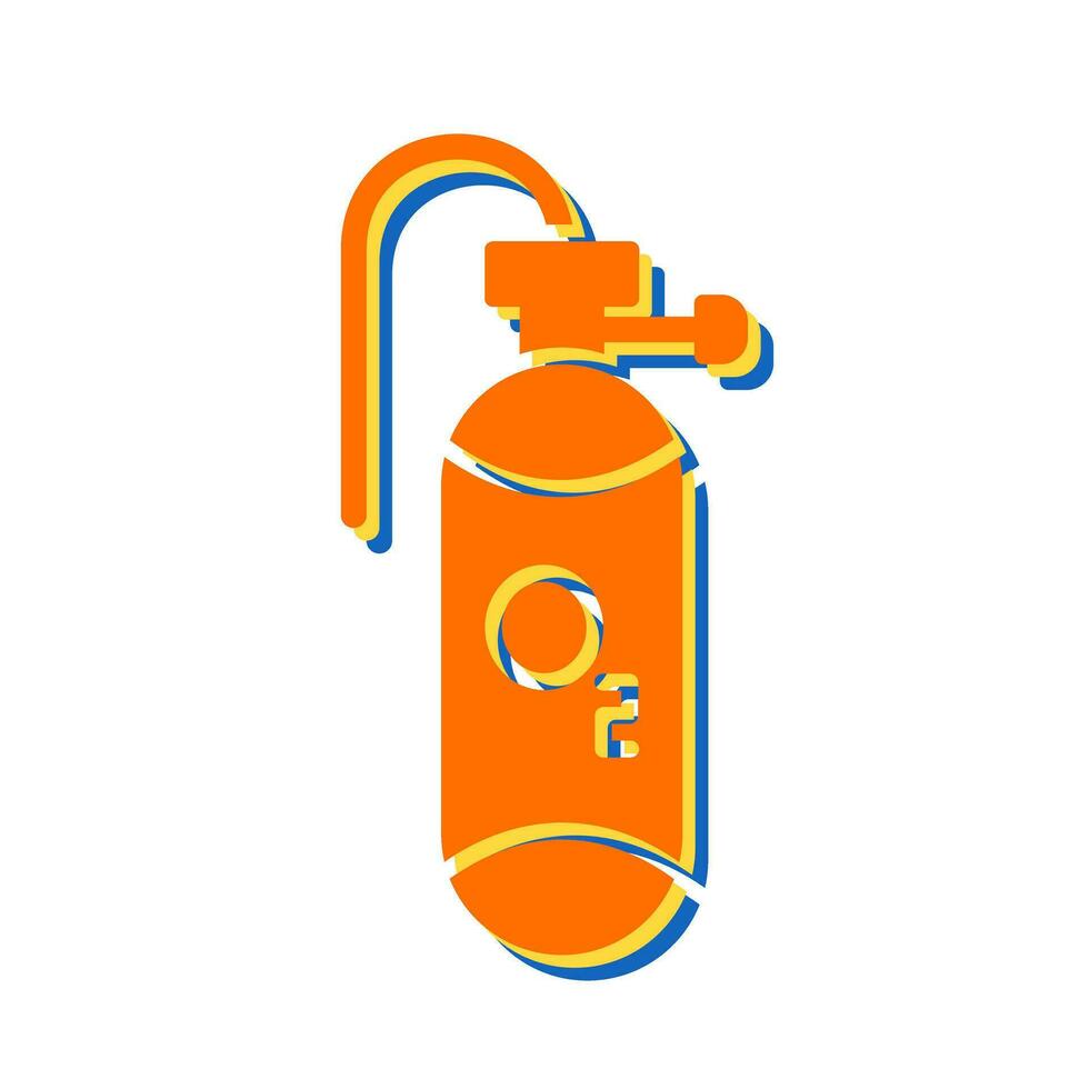 Oxygen Tank Vector Icon