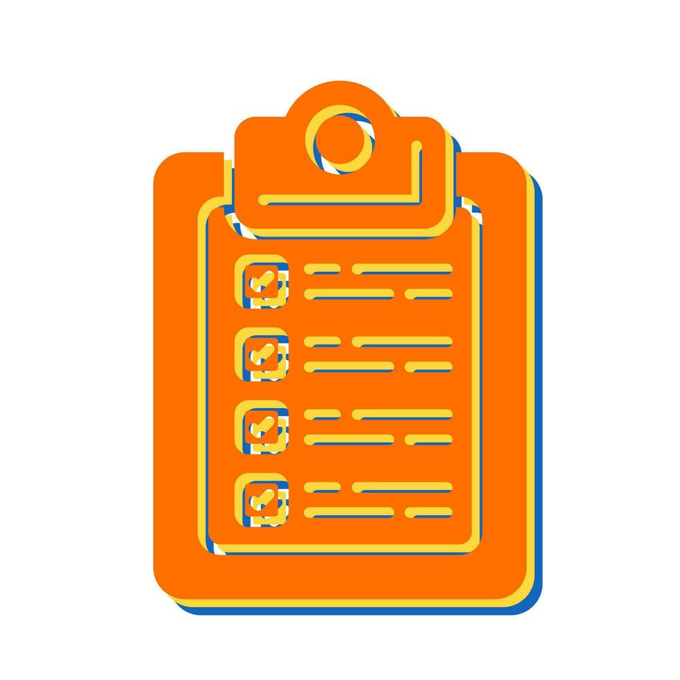 Checklist Vector Icon
