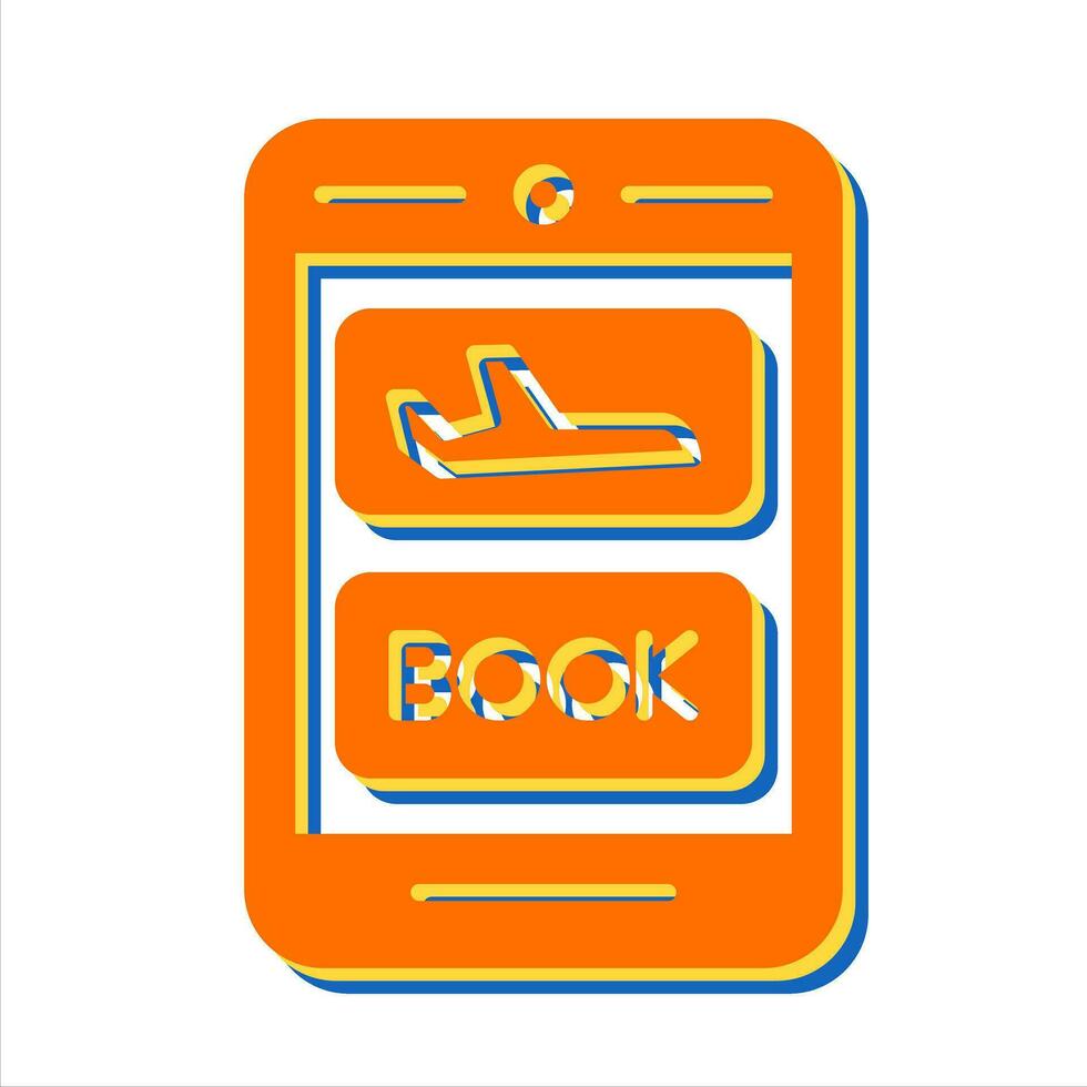 Online Booking Vector Icon