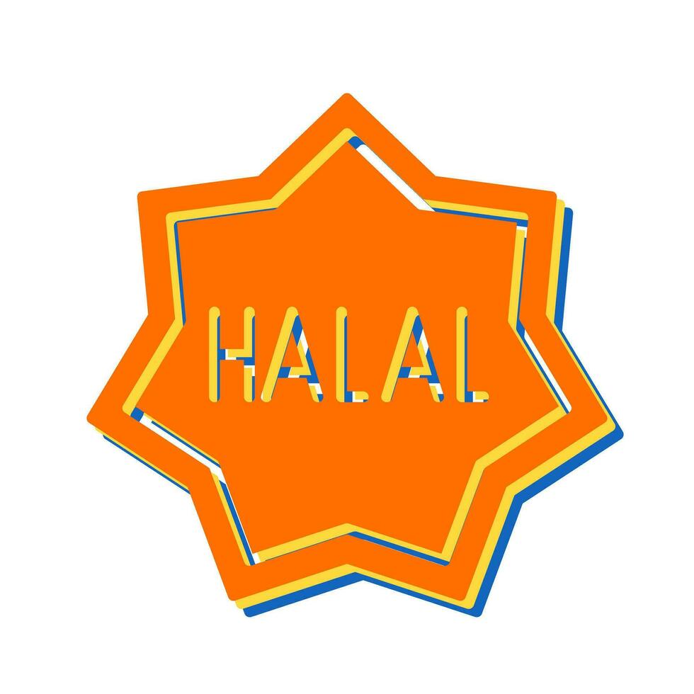 Halal Vector Icon