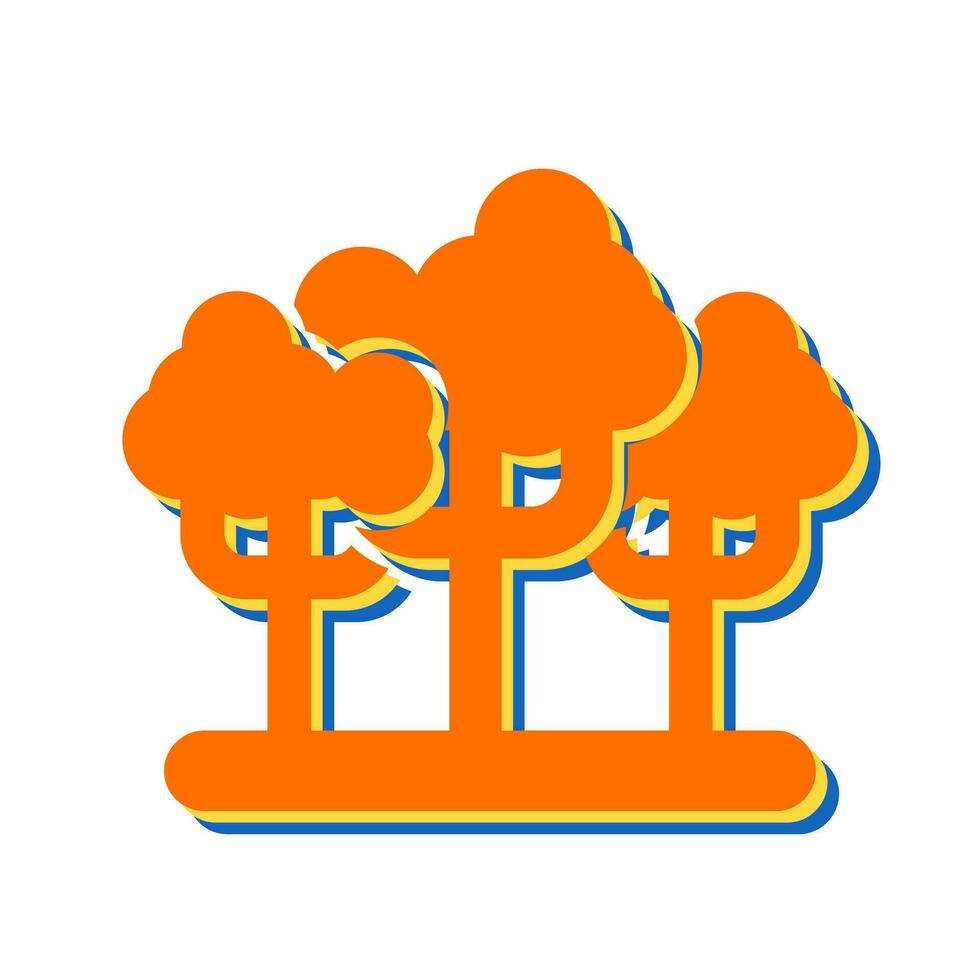 Forest Vector Icon