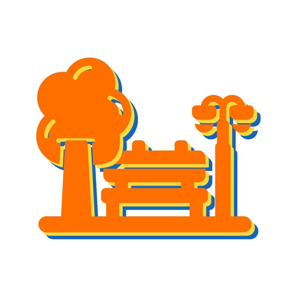 Park Vector Icon