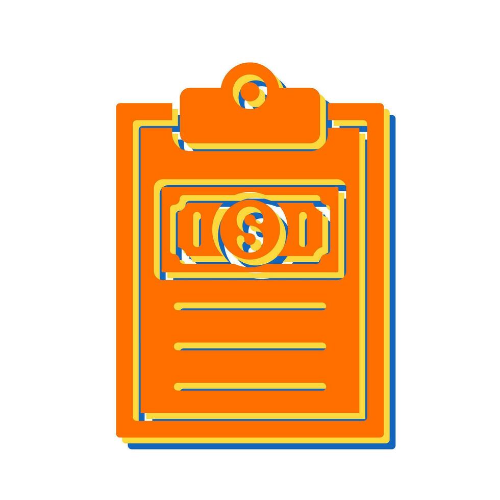 icono de vector de portapapeles
