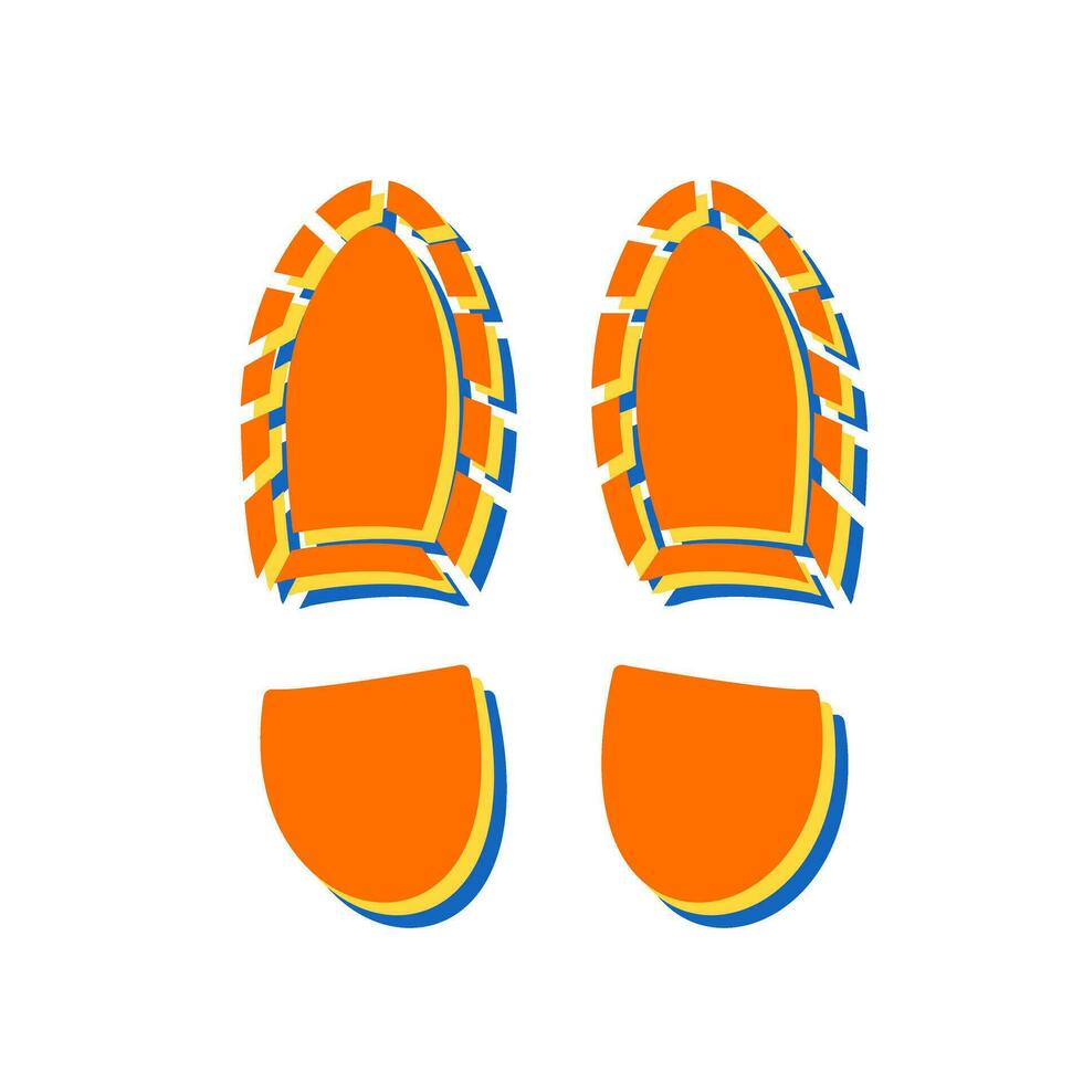 Footprint Vector Icon