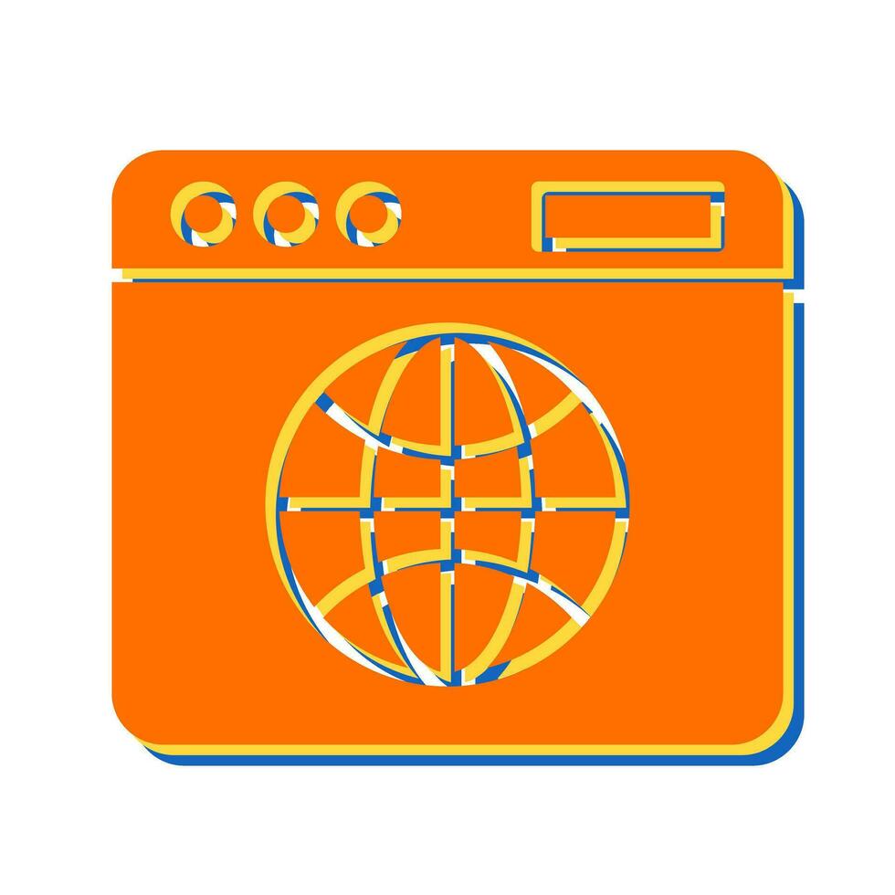 icono de vector de navegación