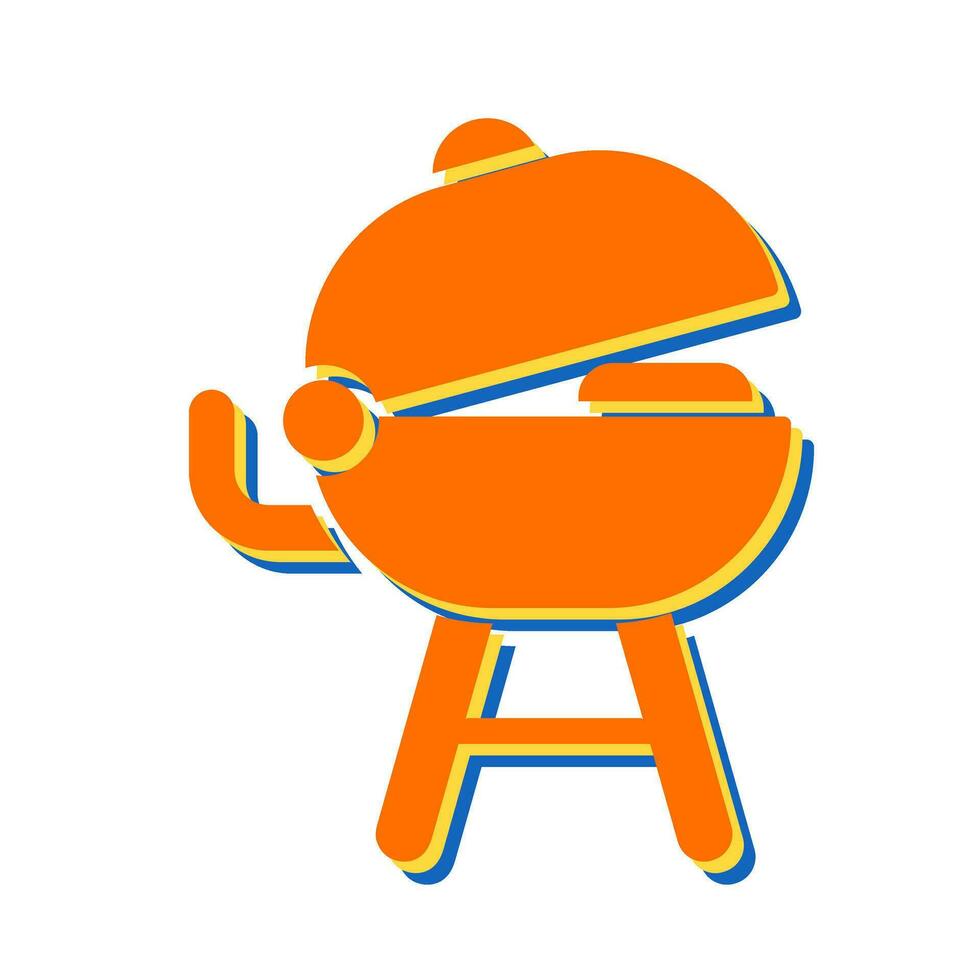 Grilled Vector Icon