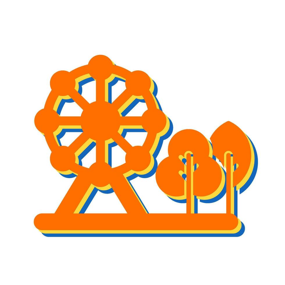 Park Vector Icon
