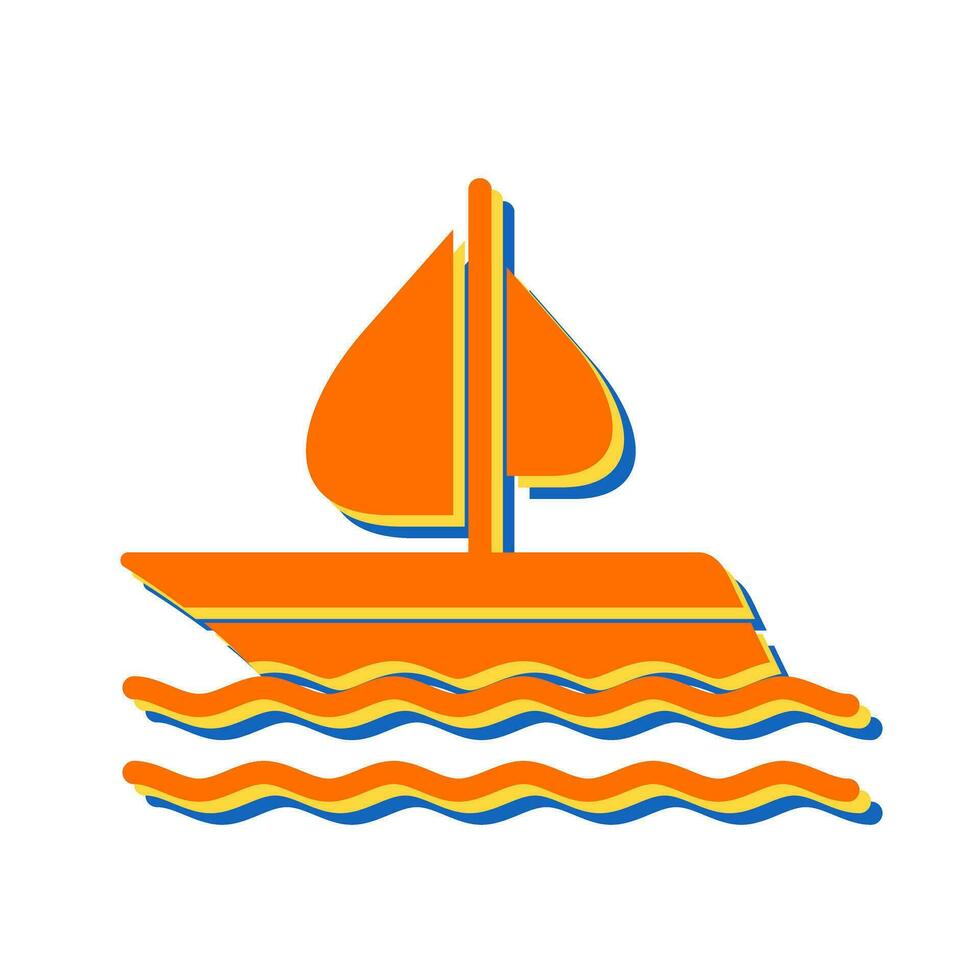 Sailing Vector Icon