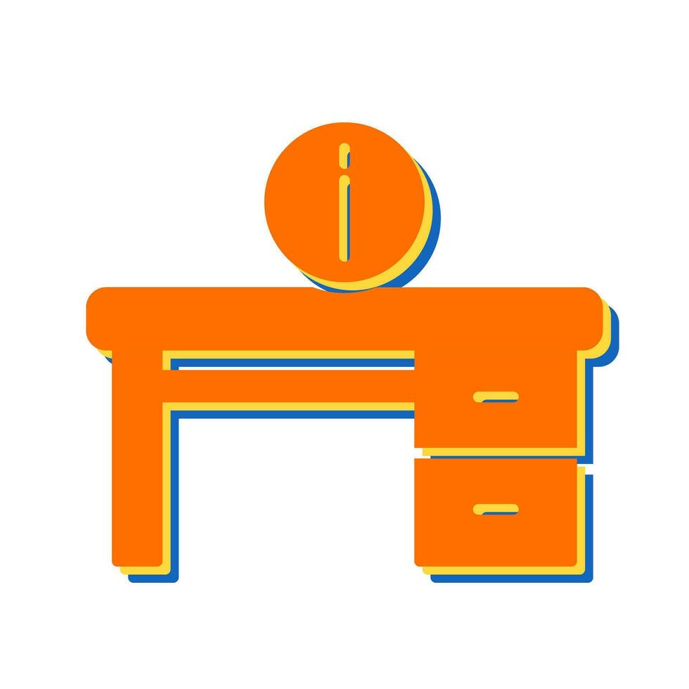 Information Desk Vector Icon