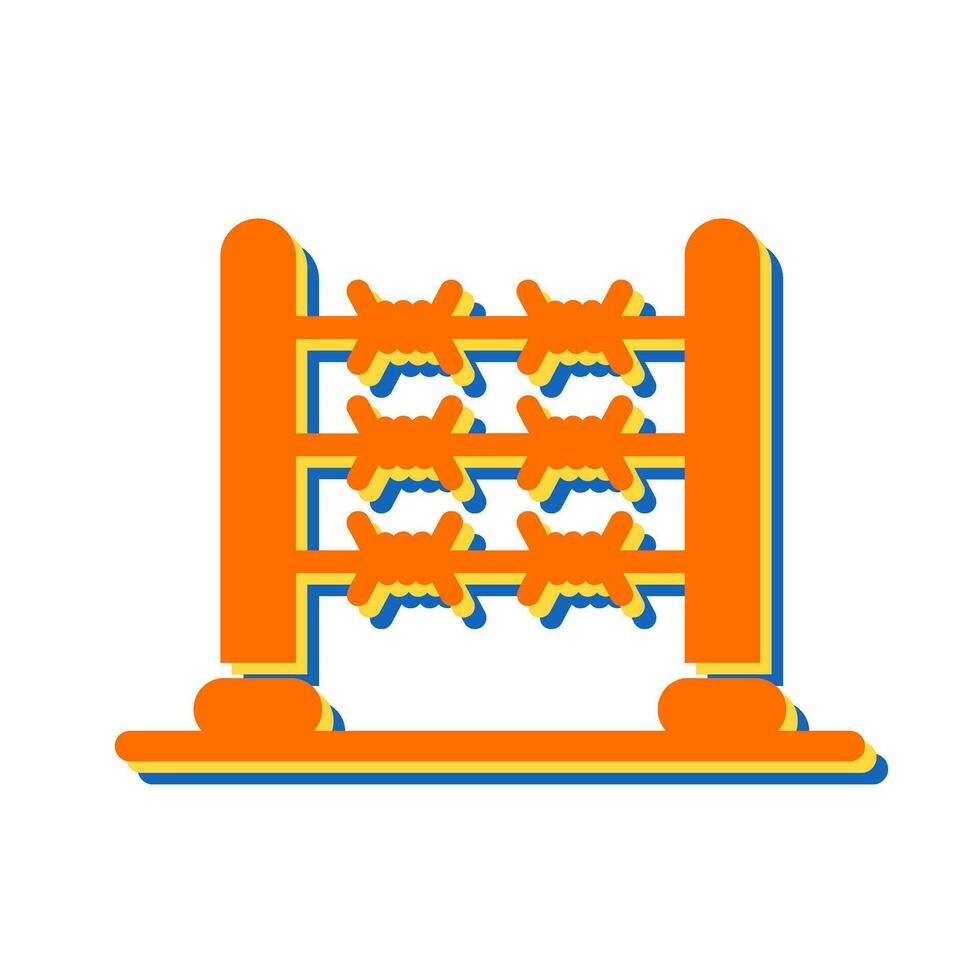 Barbed Wire Vector Icon