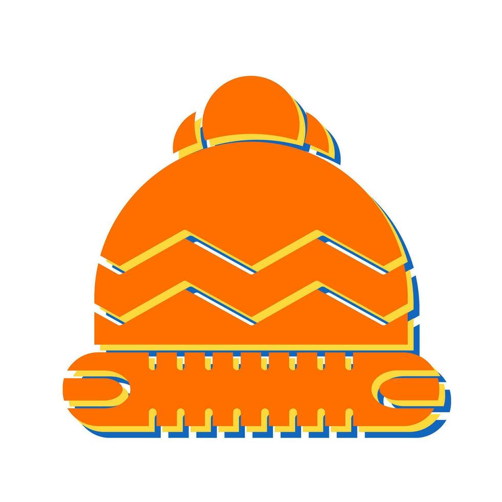 Wool Hat Vector Icon