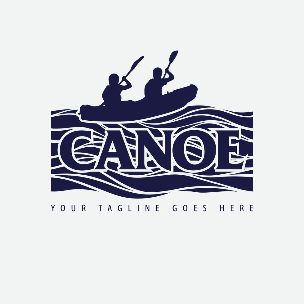 Canoe Logo vector 28307064 Vector Art at Vecteezy