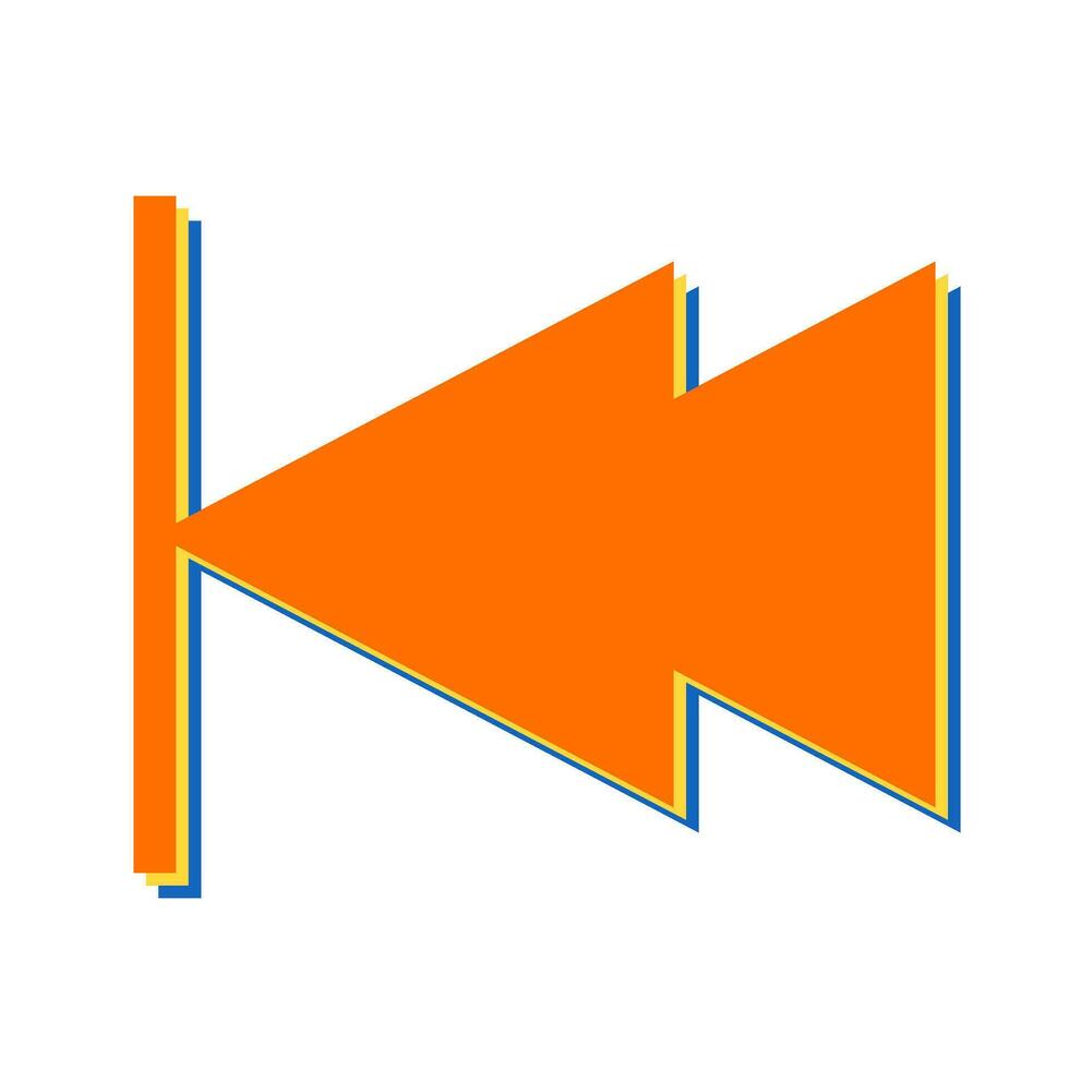 Move to Start Vector Icon