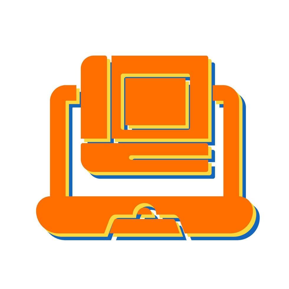 Online Learning Vector Icon