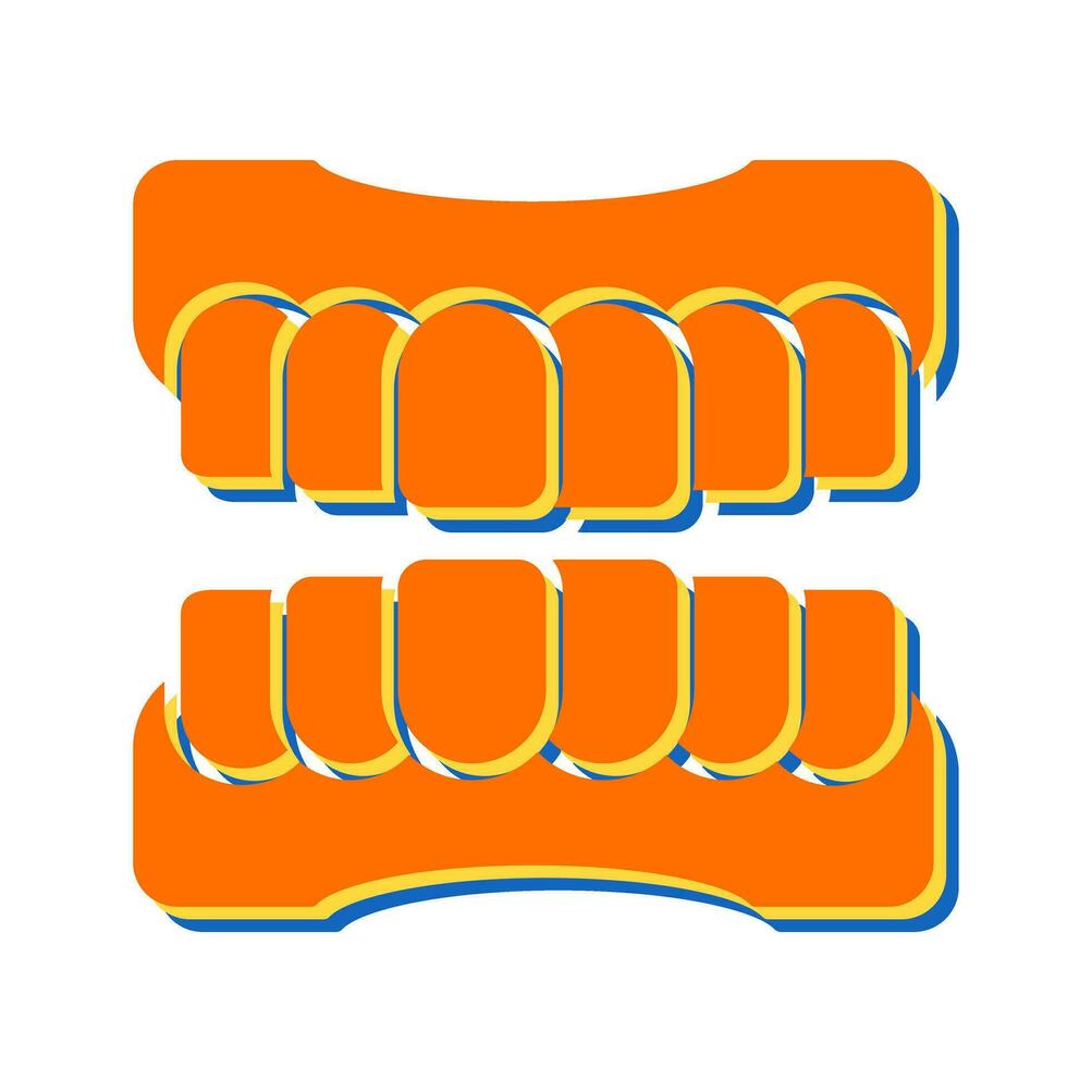 Denture Vector Icon