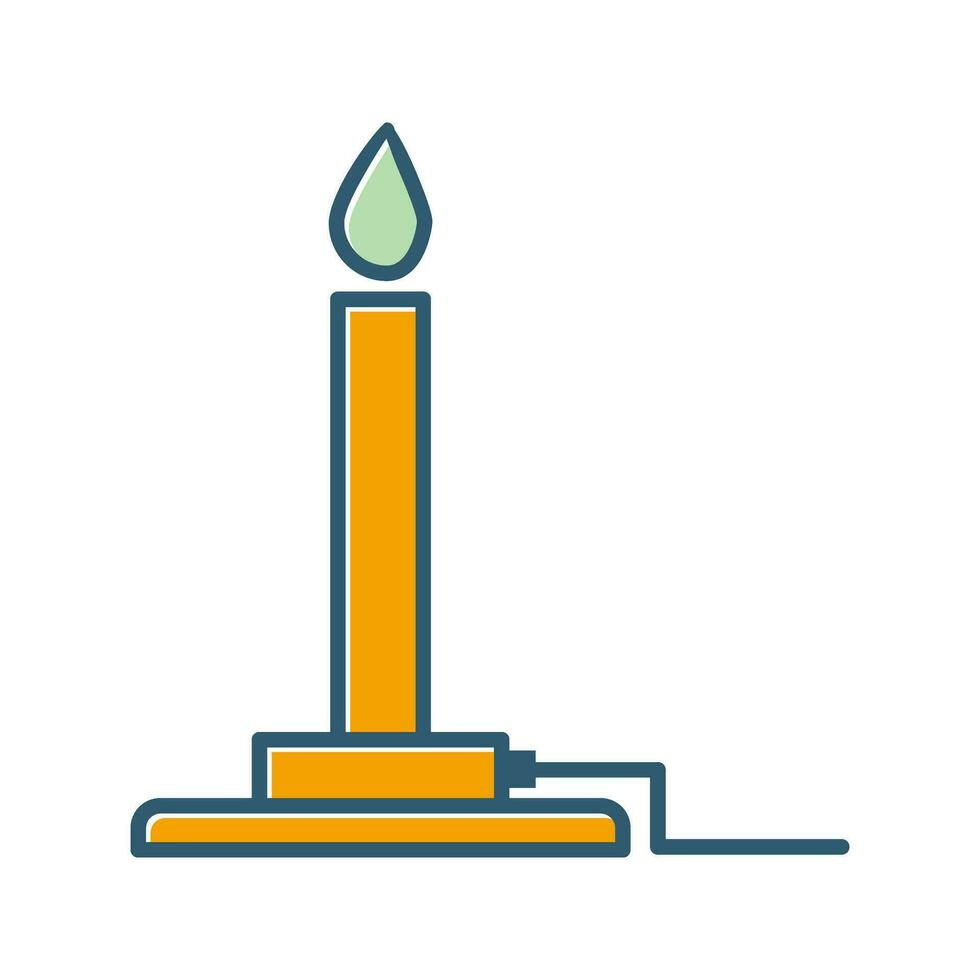 Bunsen Burner Vector Icon