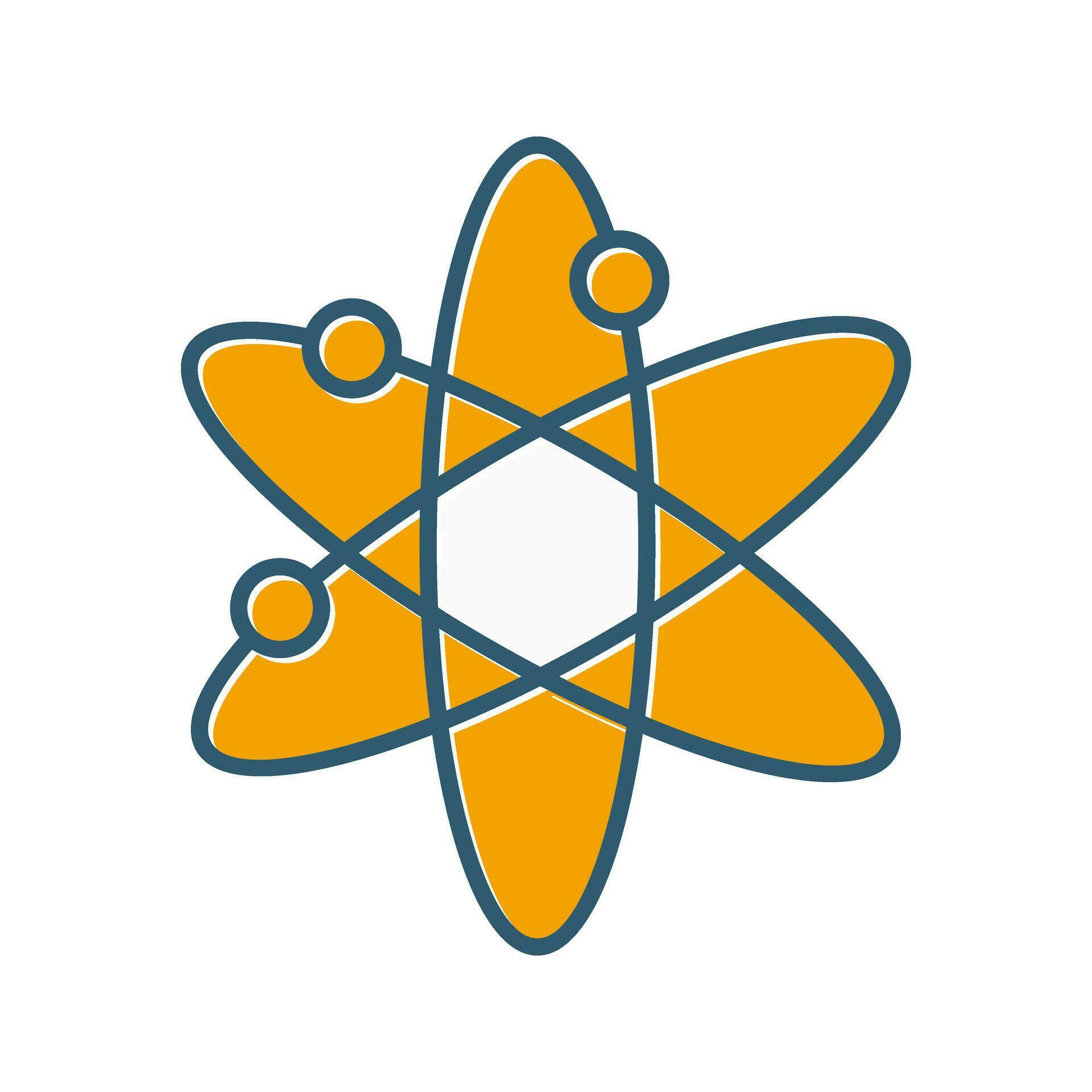 Atomic Structure Vector Icon 28307342 Vector Art at Vecteezy