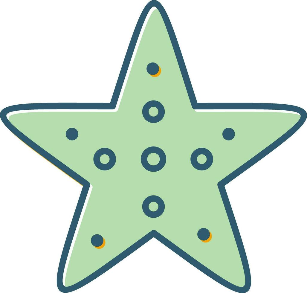 Starfish Vector Icon