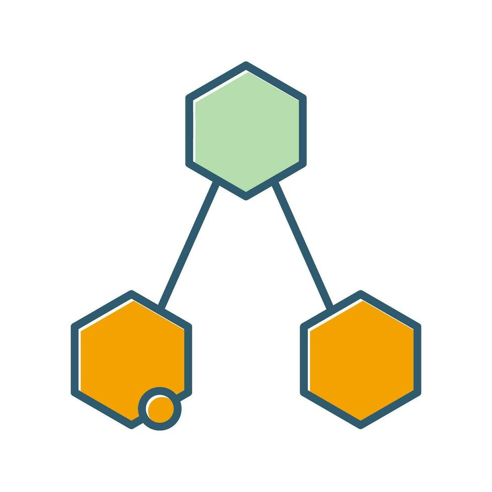 Chemical Structure Vector Icon