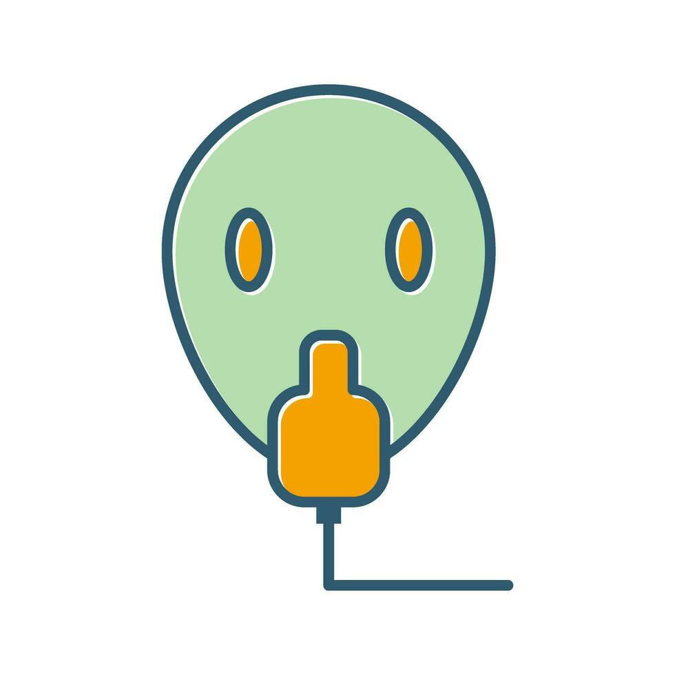 Oxygen Mask Vector Icon