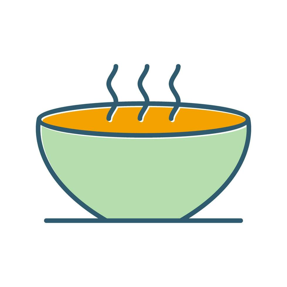 Hot Soup Vector Icon