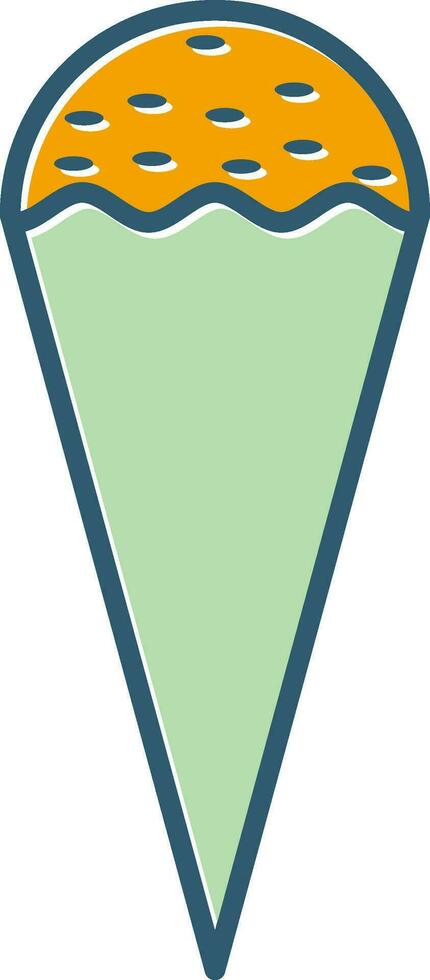 Cone icecream Vector Icon