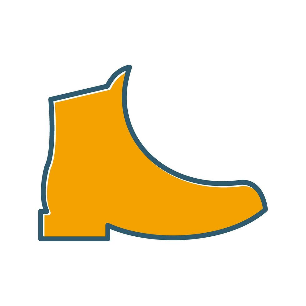 icono de vector de botas