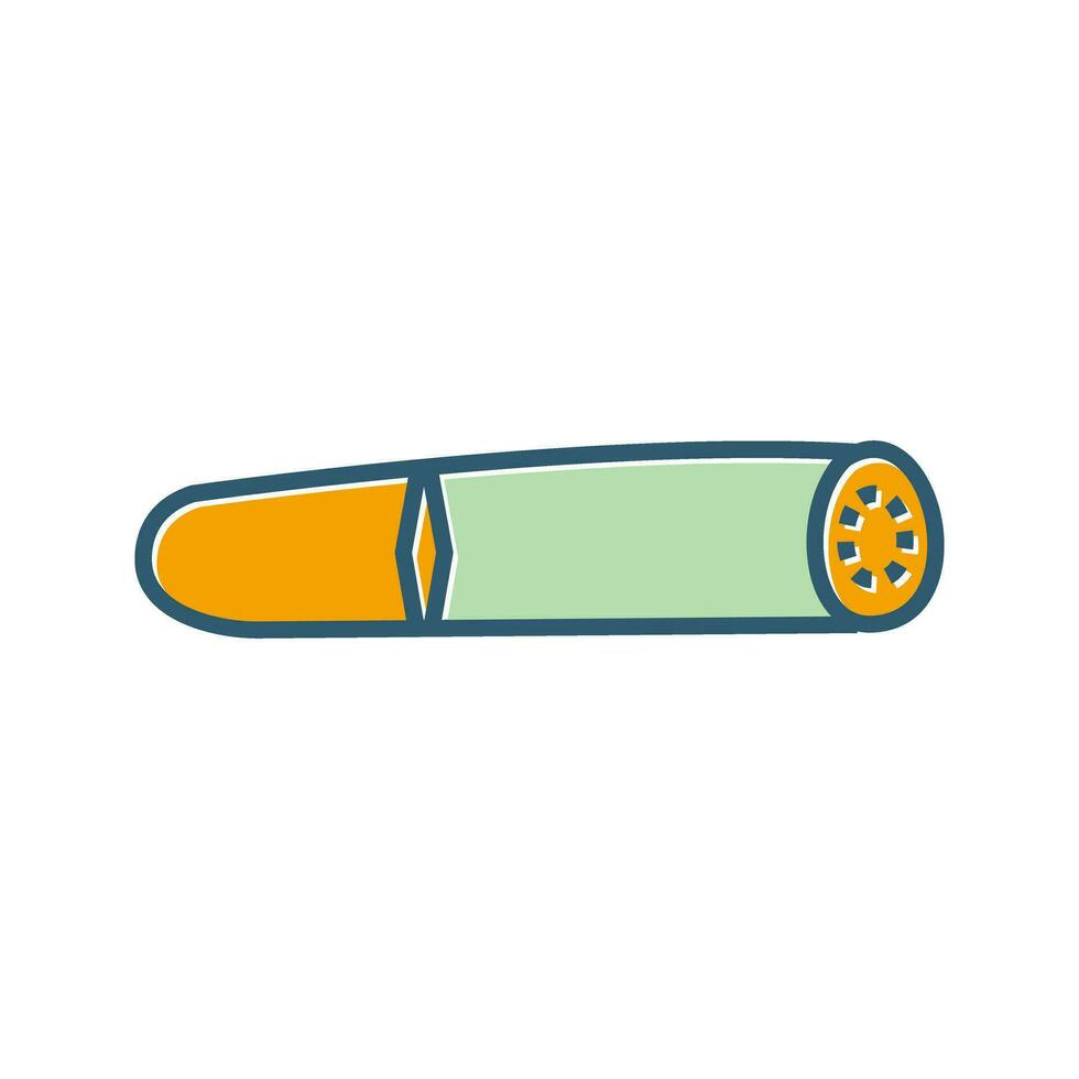 icono de vector de cigarro