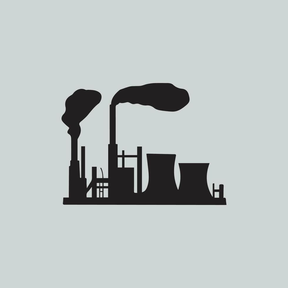 co2 emisión logo vector