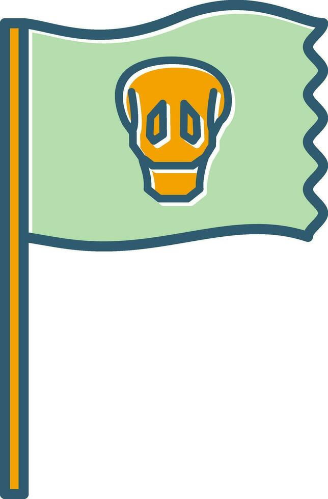 Pirate Flag Vector Icon