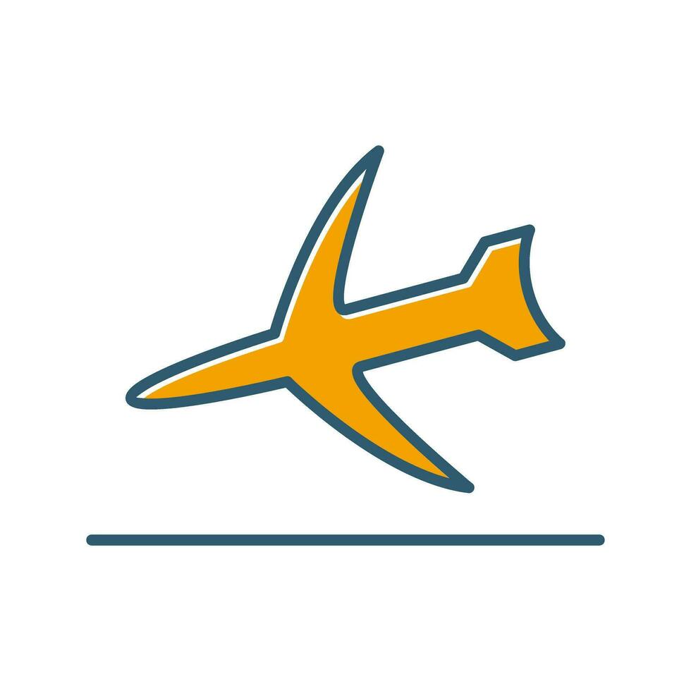 Flight Landing Vector Icon