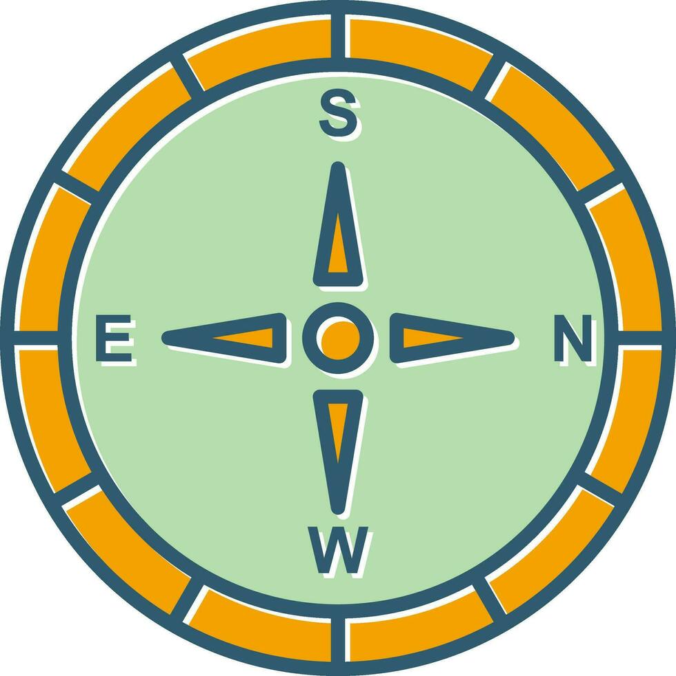 Compass Vector Icon