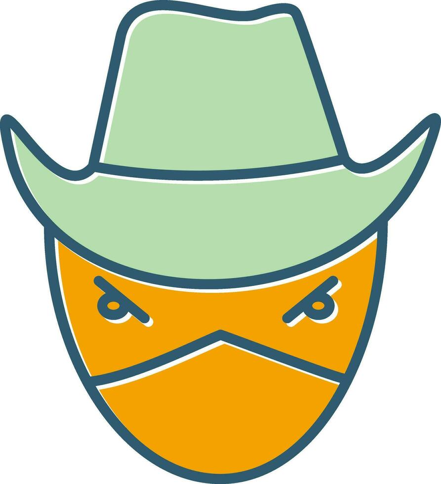 Bandit Vector Icon