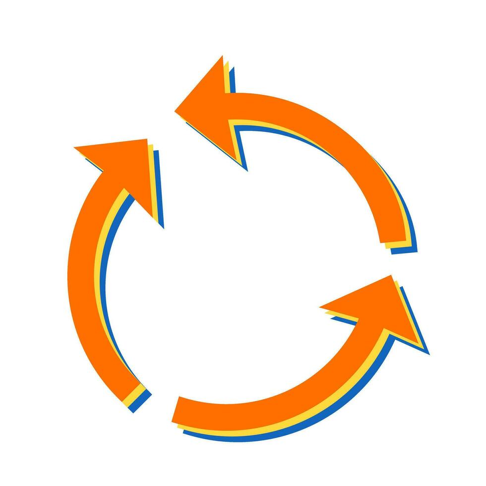 Cycle Arrow Vector Icon