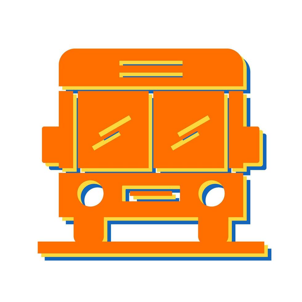 School bus Vector Icon