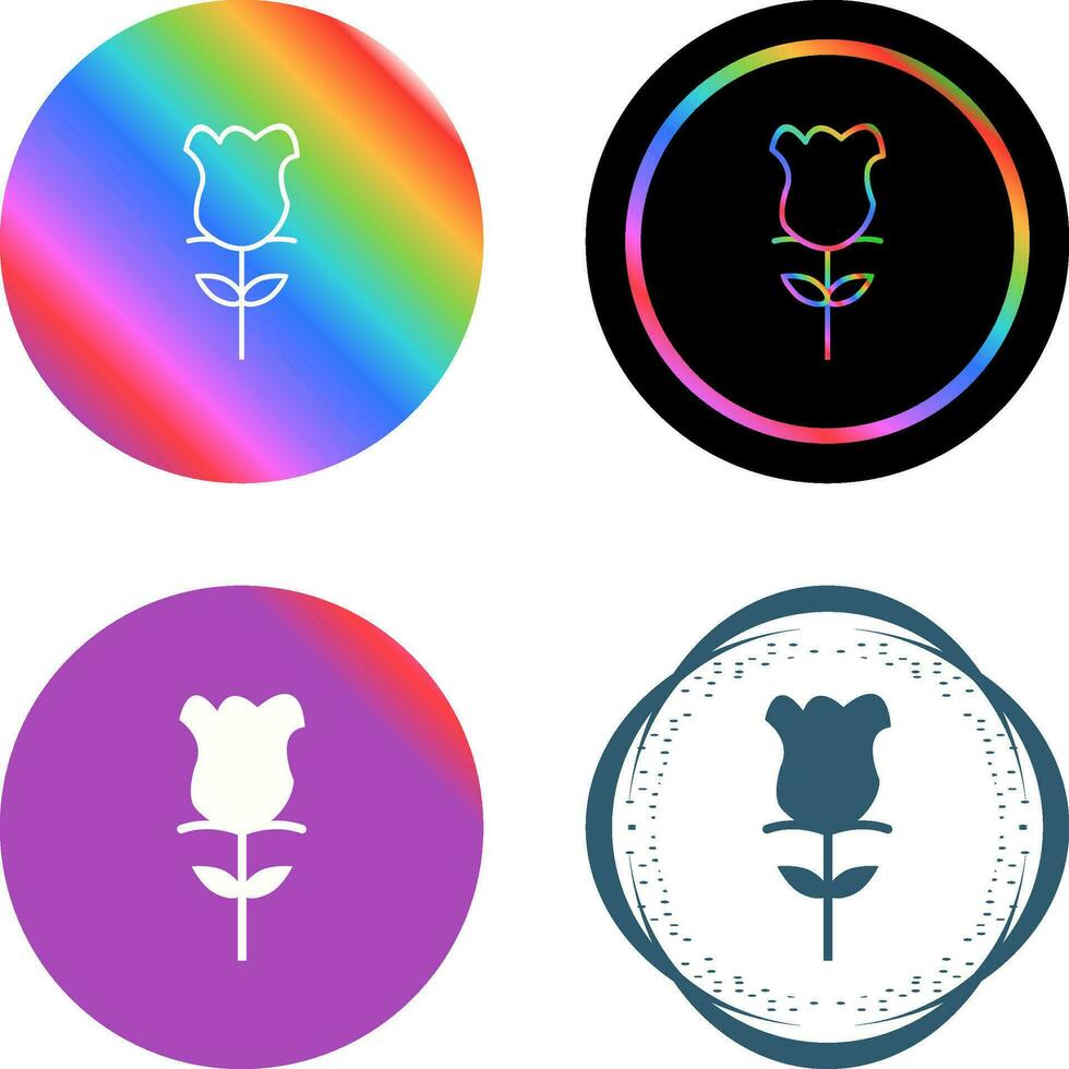 Rose Vector Icon