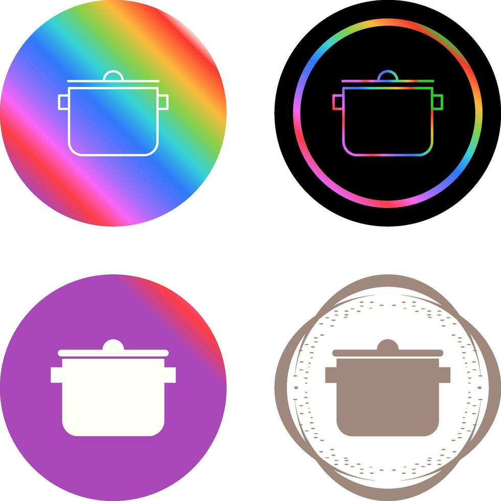 Cooking Pot Vector Icon