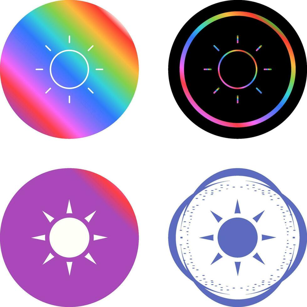 Sun Vector Icon