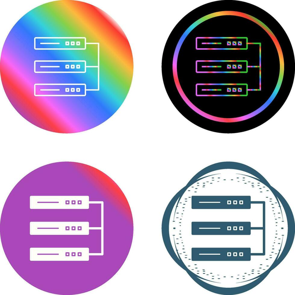 Data Center Vector Icon