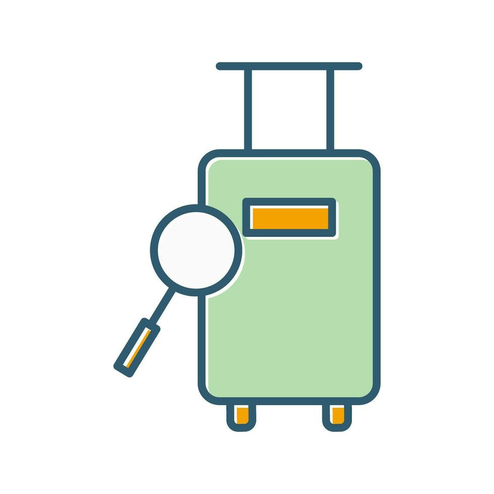 Find Luggage Vector Icon