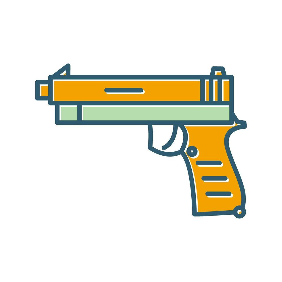 Pistol Vector Icon