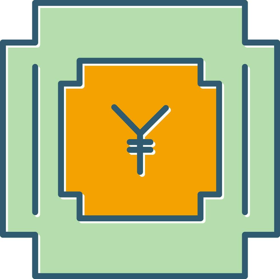 Yen Symbol Vector Icon