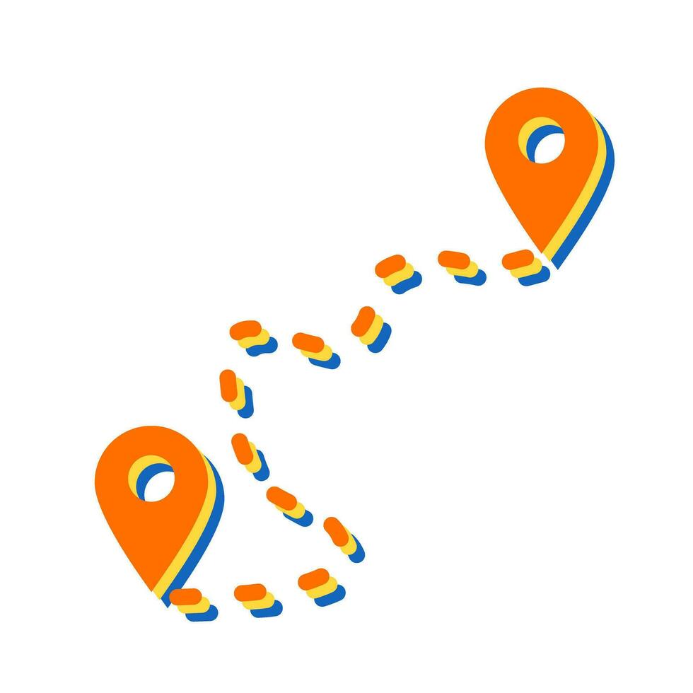 Distance Vector Icon